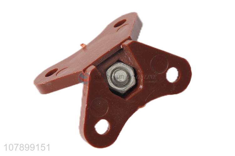 Factory wholesale brown plastic support frame fixed angle code
