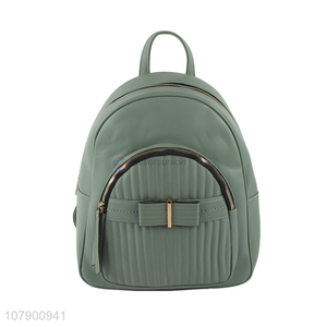 Creative Design Fashionable PU Leather Shoulders Bag Ladies Backpack