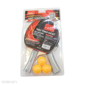 High quality private label table tennis racket set ping pong racket set