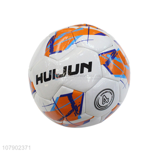 China products machine stitched size 4 pu leather football soccer ball