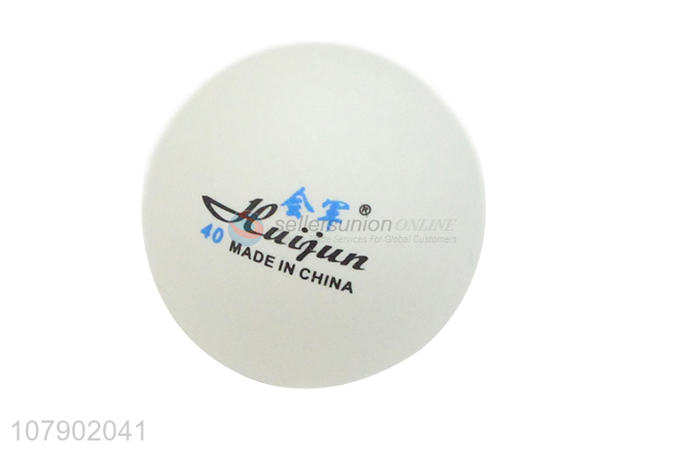 China manufacturer 6 pieces white table tennis balls ping pong balls