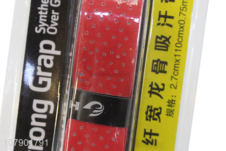 High quality wide strong grasp synthetic over grip for badminton racket