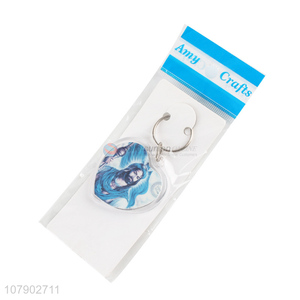 Fashion Design Heart Shape Key Chain Keyring For Souvenir