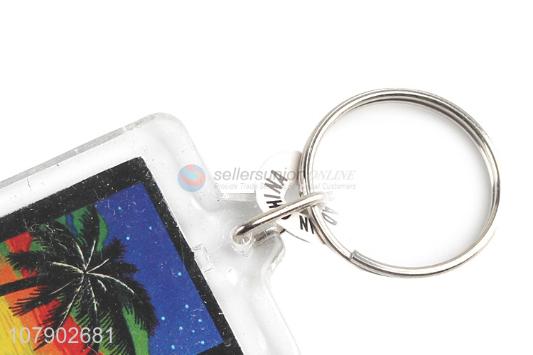 Factory Price Acrylic Key Chain Cheap Key Ring For Gift