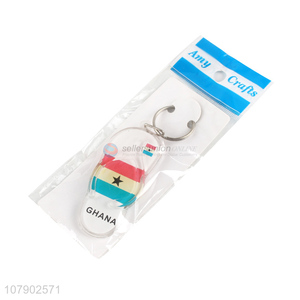 Factory Direct Sale Acrylic Flip-Flops Key Chain