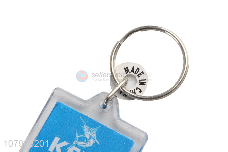 High Quality Acrylic Key Chain Custom Key Tag Keychain