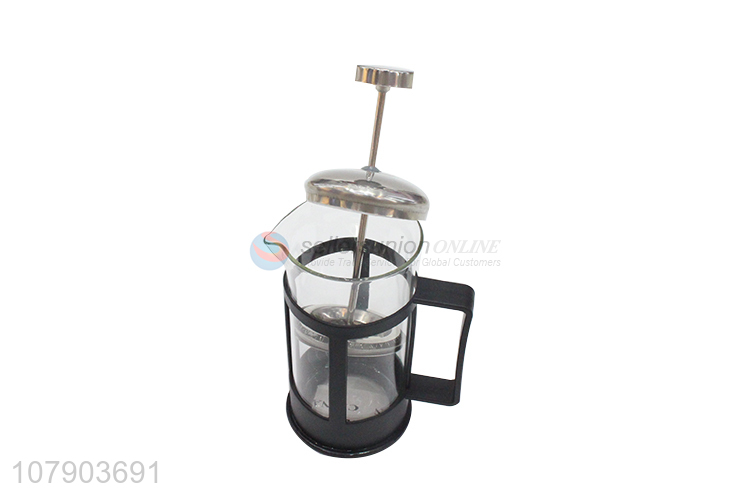 New style top quality household kitchen press tea maker with handle