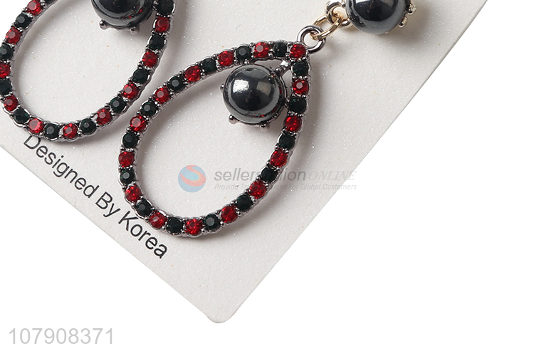 High quality durable water drop pendant women jewelry earrings