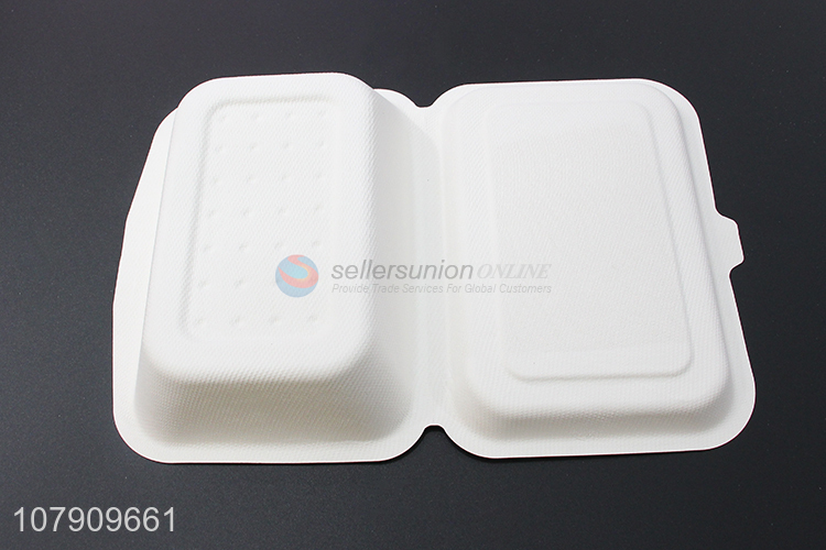 Hot sale white takeaway packing box disposable lunch box