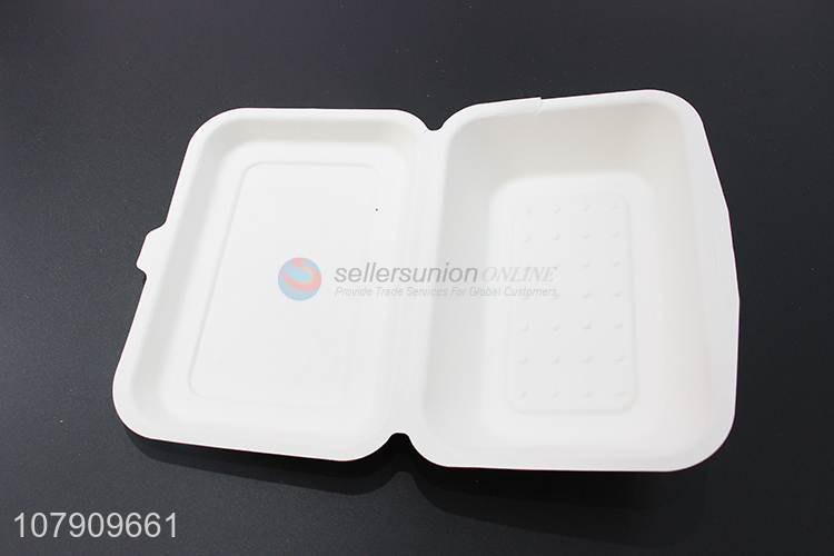 Hot sale white takeaway packing box disposable lunch box