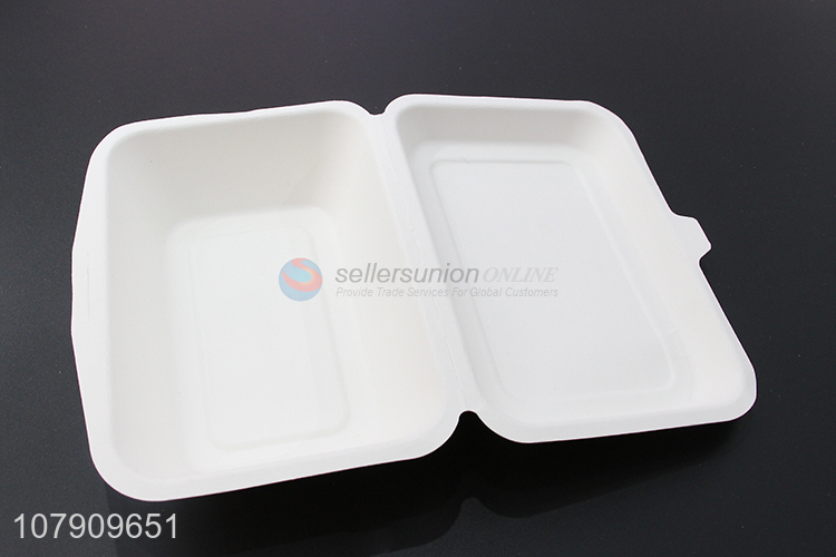 New products white disposable lunch box portable packed lunch box