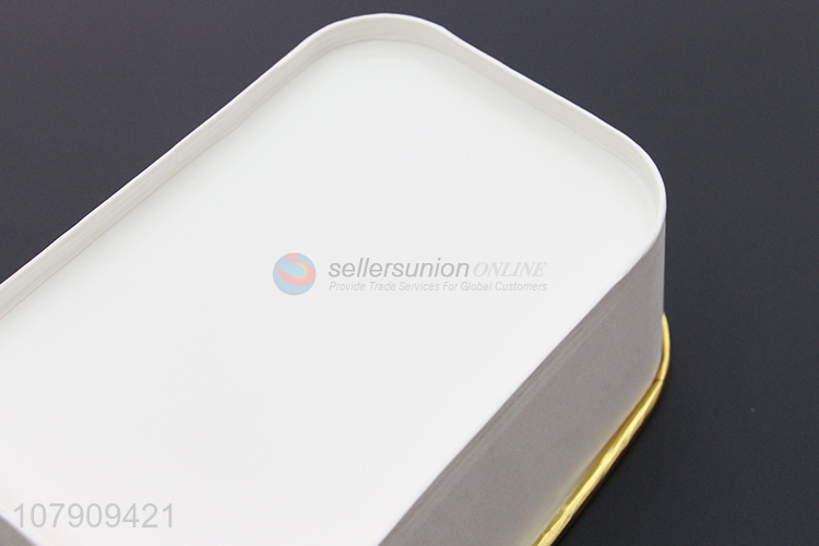 Wholesale golden aluminum foil disposable takeaway packaging box