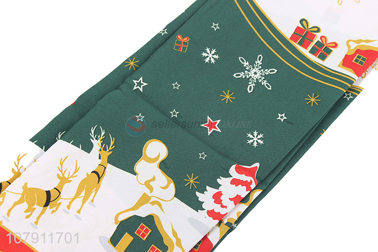 Good Quality Christmas Table Cloth Colorful Table Cover