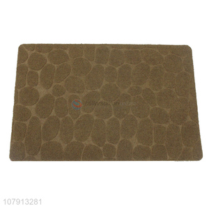 Good sale household microfiber embossed pattern PVC bottom <em>carpet</em>