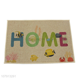 Cute design durable cartoon3D letter <em>carpet</em> for household