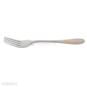 Popular products silver durable restaurant dinnerware fork for sale