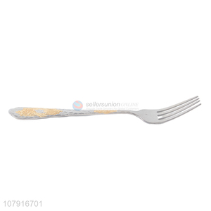 Online wholesale durable stainless steel home fork for dinnerware