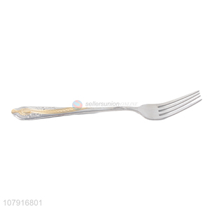 Cheap price reusable sliver flatware tableware fork for home and hotel