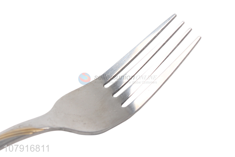Good quality stainless steel durable flatware fork with cheap price