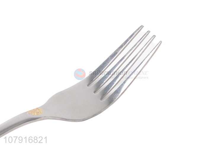 Top selling silver home restaurant stainless steel fork for flatware