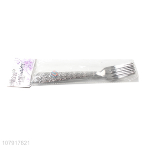 Yiwu wholesale silver universal stainless steel food grade fork