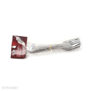 Wholesale silver stainless steel fork kitchen tableware