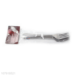 Good price silver stainless steel food grade fork wholesale