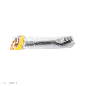 Hot selling silver stainless steel household dining fork