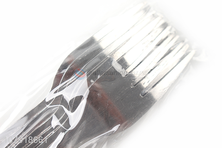 Good price stainless steel household dining fork wholesale