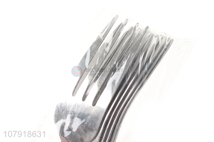Low price silver stainless steel food-grade table fork