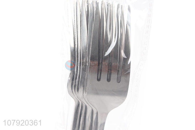 China supplier safety stainless steel table fork metal flatware cutlery