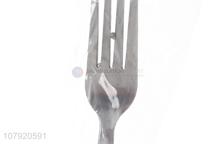 Low price stainless steel dinnerware metal dinner fork steak fork