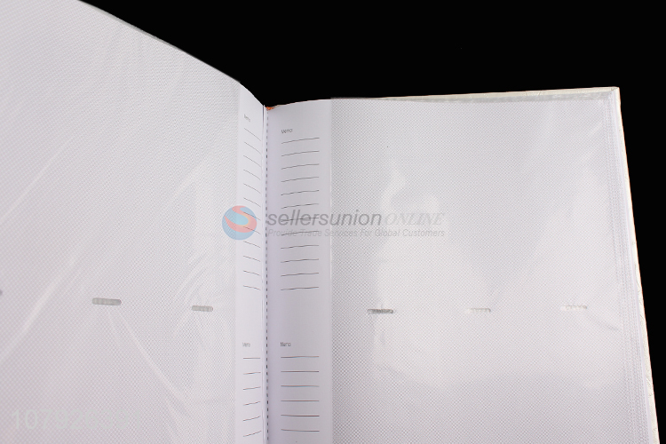 Wholesale high-end embossed pu leather 6*8 wedding photo albums holds 200 photos