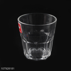 Best selling clear glass water cup whiskey mug beer mug milk juice cup wholesale