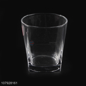 China factory clear glass water cup whisky cup beer mug fruit juice cup