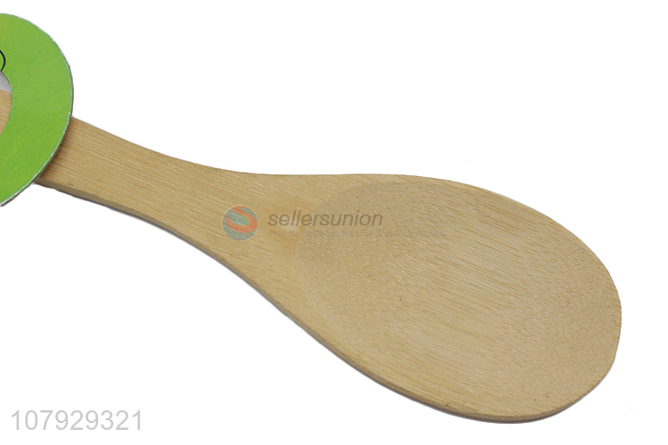 Hot selling long handle bamboo rice spoon household kitchenware