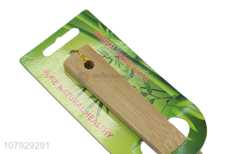 Wholesale oblique head bamboo spatula household cooking tools