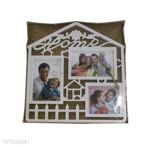 Latest design plastic home décor collage picture photo frame set