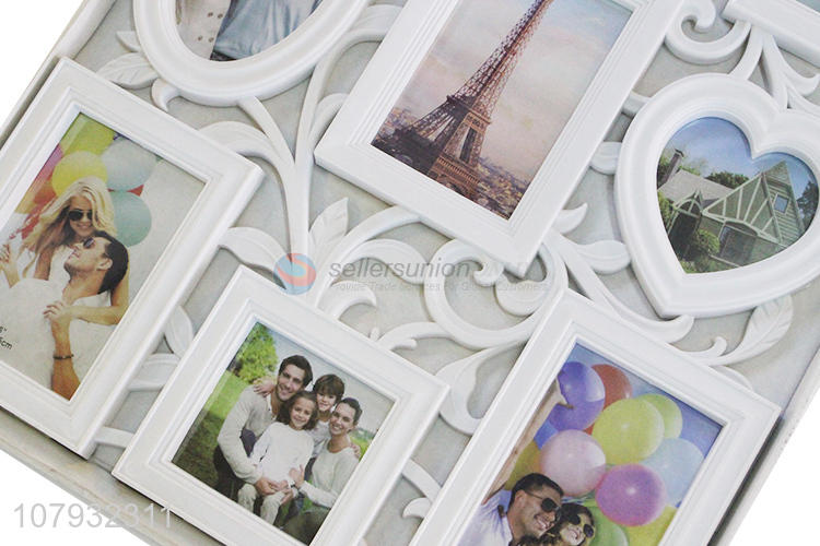 Low price plastic home decoration combination photo frame for sale