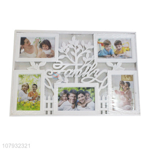 Top selling high quality plastic photo frame combination frame for household