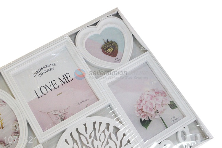 Factory direct sale home décor picture combination photo frame wholesale