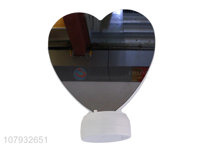 Good price heart shape magic mirror picture photo frame for sale