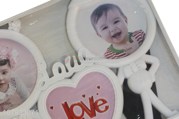 High quality cute design family couple combination picture photo frame for sale