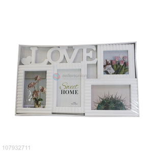 Best selling top quality four opening family photo frame with cheap price