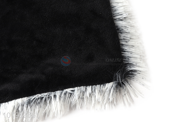 Hot selling soft plush faux fur pillow case furry cushion cover