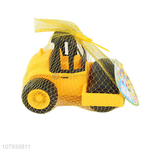 China factory plastic cartoon engineering toy trucks for sale