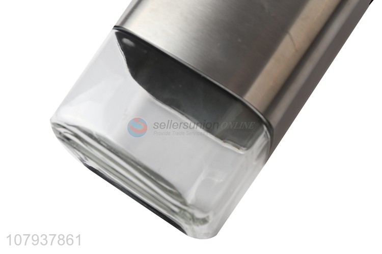Good quality multi-purpose airtight glass kitchen food container storage jar