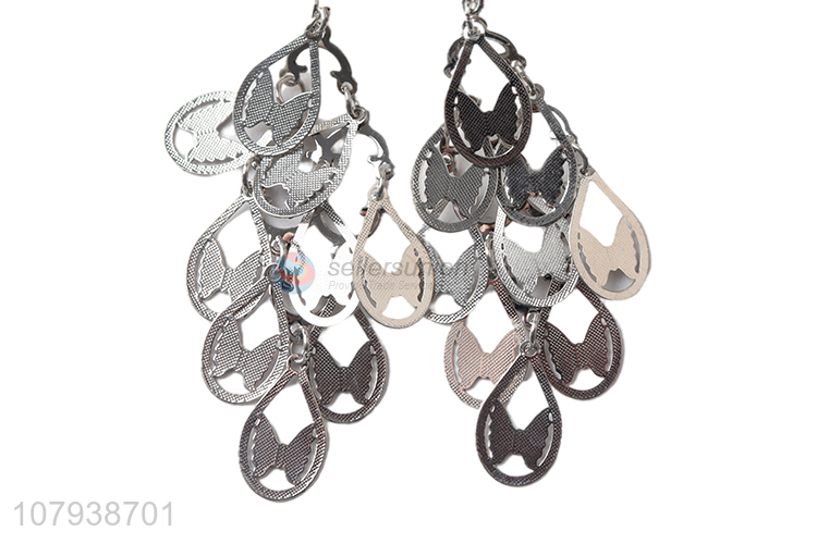 New style fashion personality long pendant earrings for lady