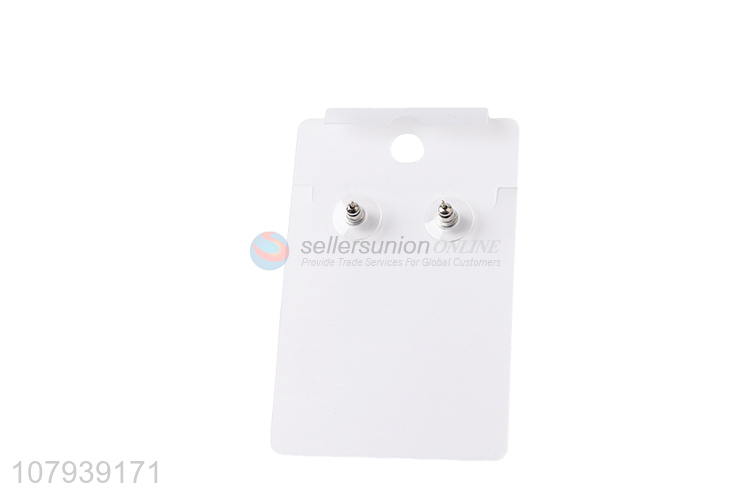 Factory wholesale delicate design metal stud earrings for women