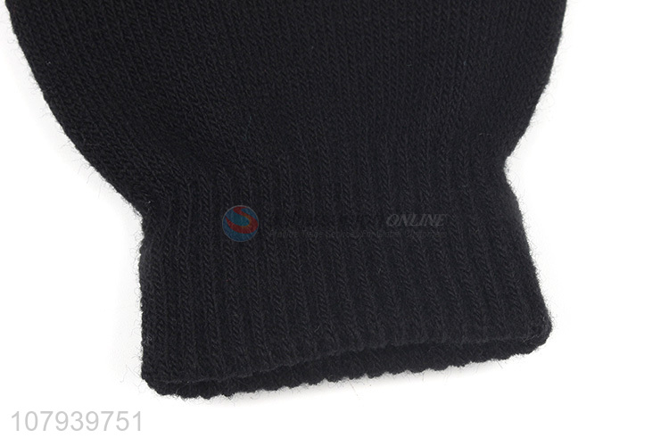 Cool Design Boneclaw Pattern Ladies Knitted Gloves Warm Gloves